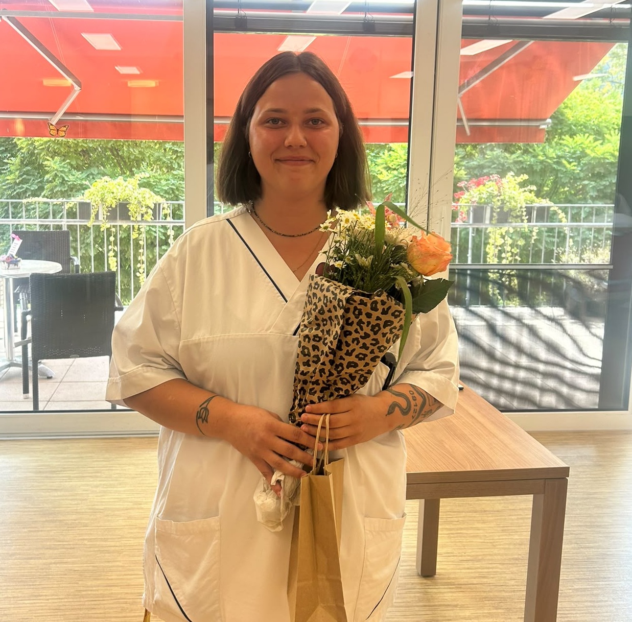 Herzlichen Glückwunsch zur bestandenen Prüfung, Julia!
