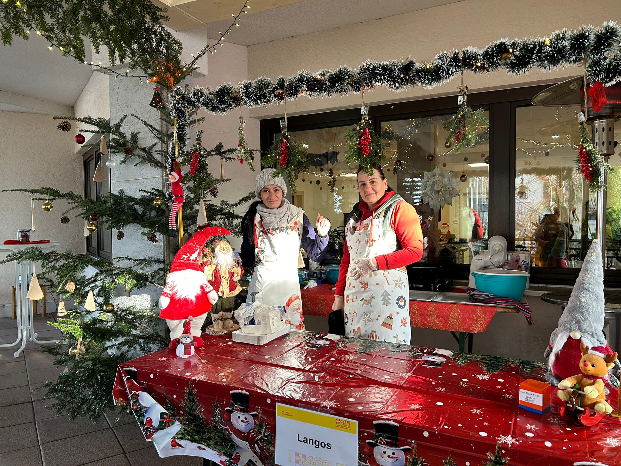 Unser erster Weihnachtsmarkt im Haus Straßburg